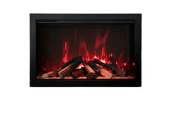 Amantii TRD 33" Traditional Bespoke Indoor/Outdoor Electric Insert Fireplace - BlazeElectrics