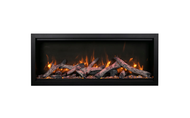 Symmetry Bespoke - 50” Indoor / Outdoor Electric Built In Fireplace - BlazeElectrics