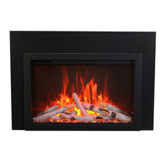 Amantii 26-in Traditional Smart Fire & Ice Electric Insert - BlazeElectrics