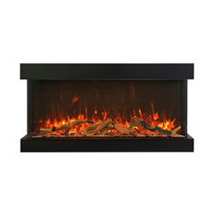 Amantii 40-in TruView Extra Tall Smart Linear Electric Fireplace - BlazeElectrics