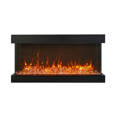 Amantii 40-in TruView Extra Tall Smart Linear Electric Fireplace - BlazeElectrics