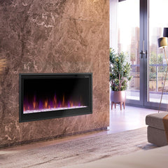 Dimplex 36-In Multi-Fire Slim Electric Fireplace - BlazeElectrics