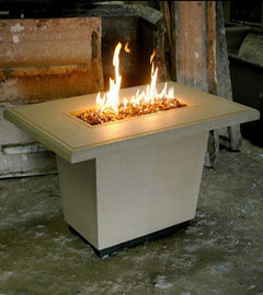American Fyre Designs- Cosmopolitan Fire Table- 635-xx-11-M4xC - BlazeElectrics