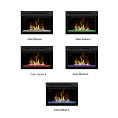 Dimplex 33-In Multi-Fire XD Plug-In Contemporary Electric Fireplace Insert - BlazeElectrics